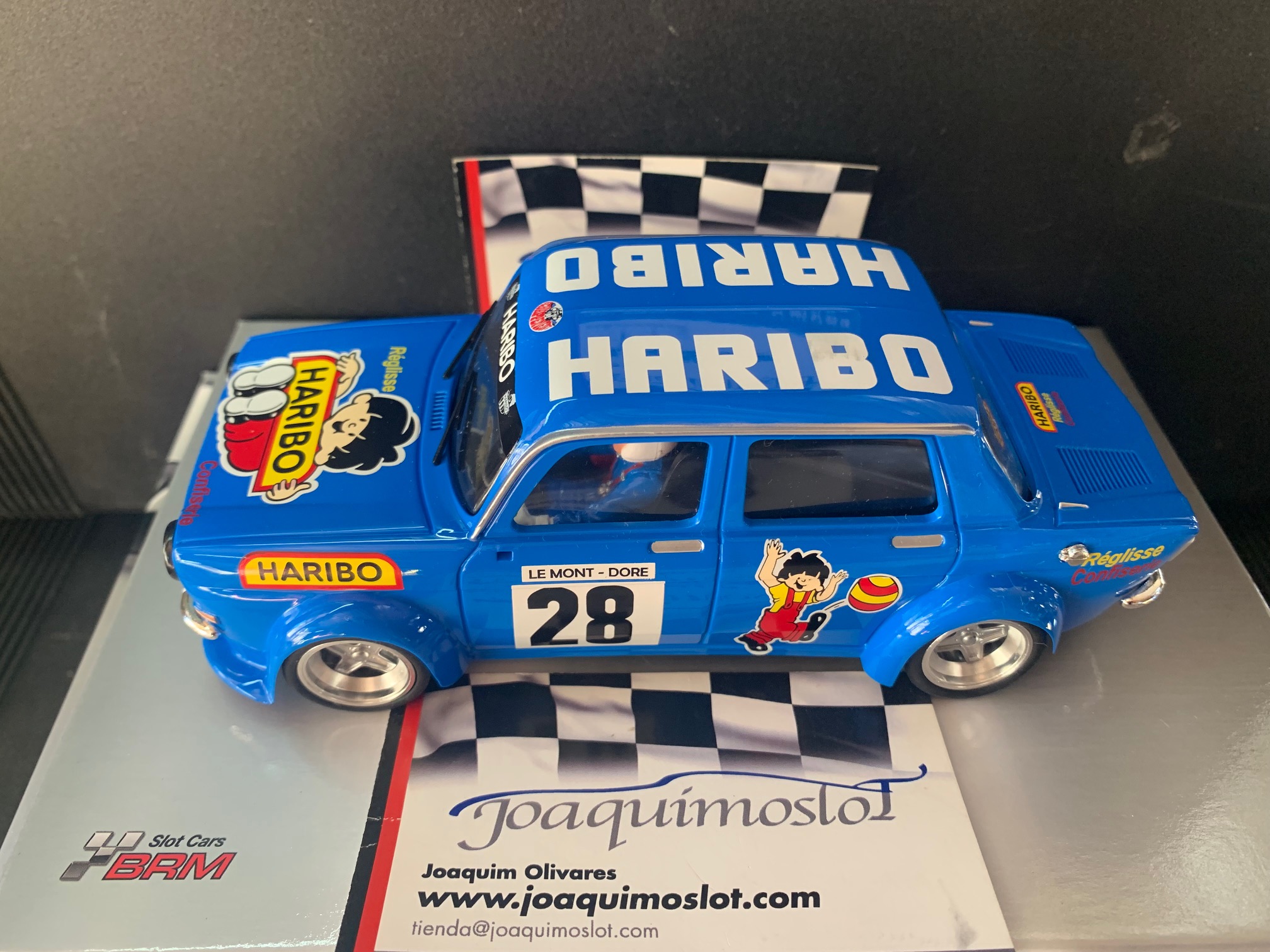 brm-126 simca 1000 rallye #28 - campeonato de francia de montaña