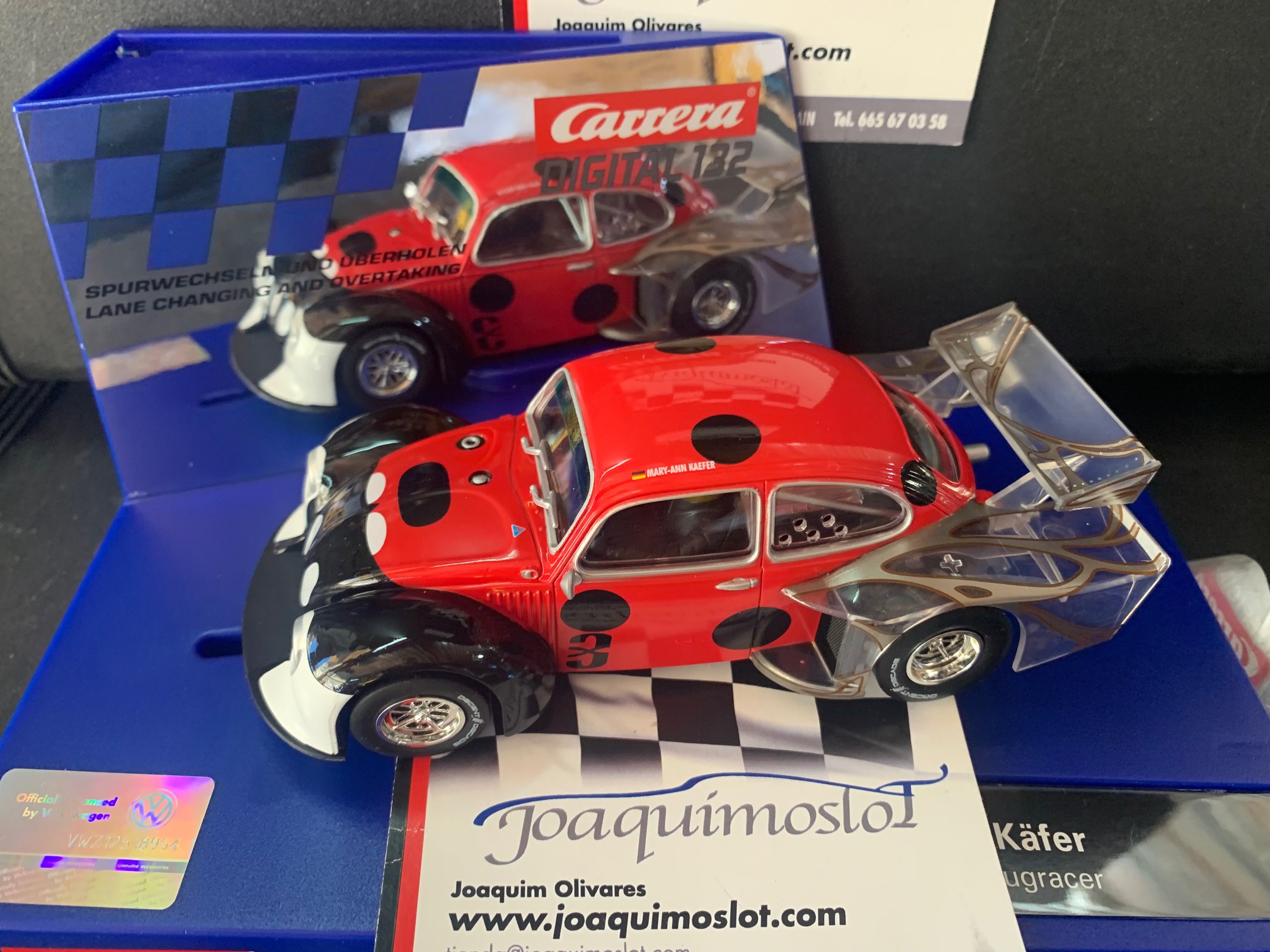 carrera digital 30821 vw käfer ladybugracer