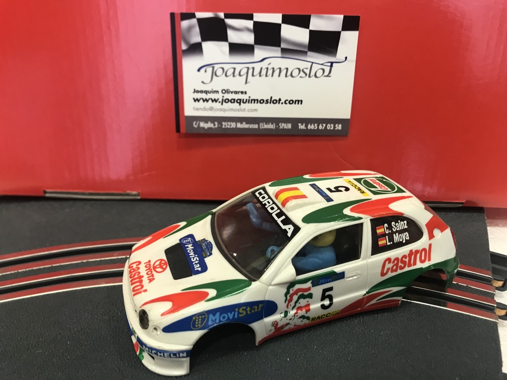 scalextric usado carroceria toyota corolla