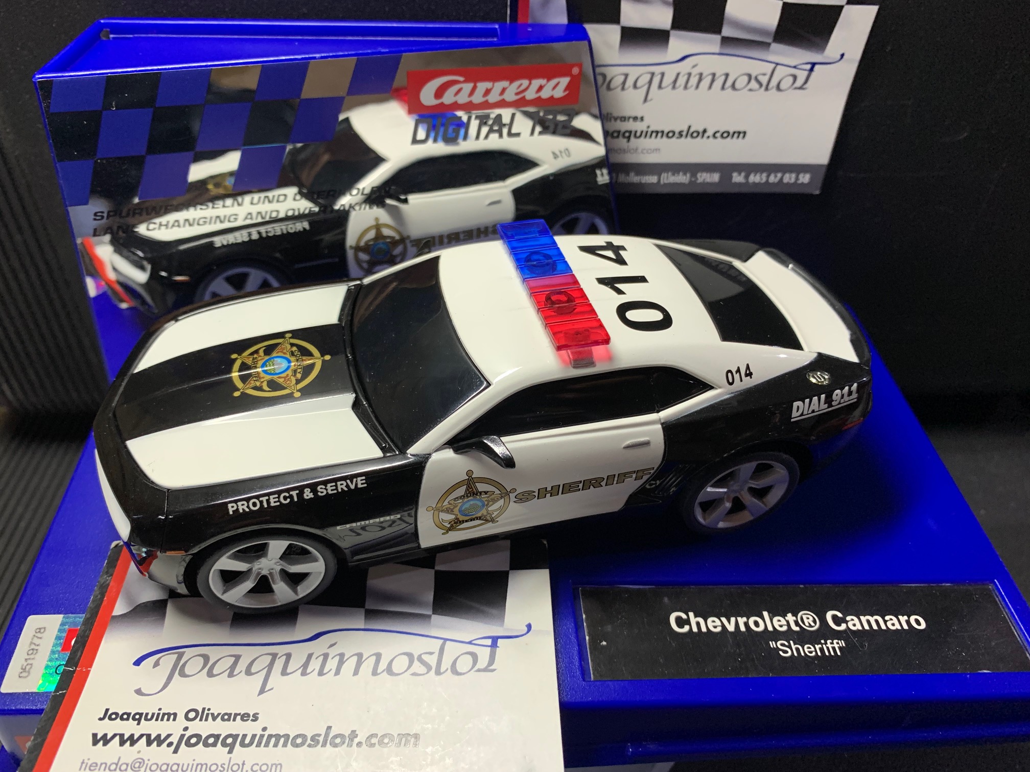 carrera digital 30756 chevrolet camaro sheriff