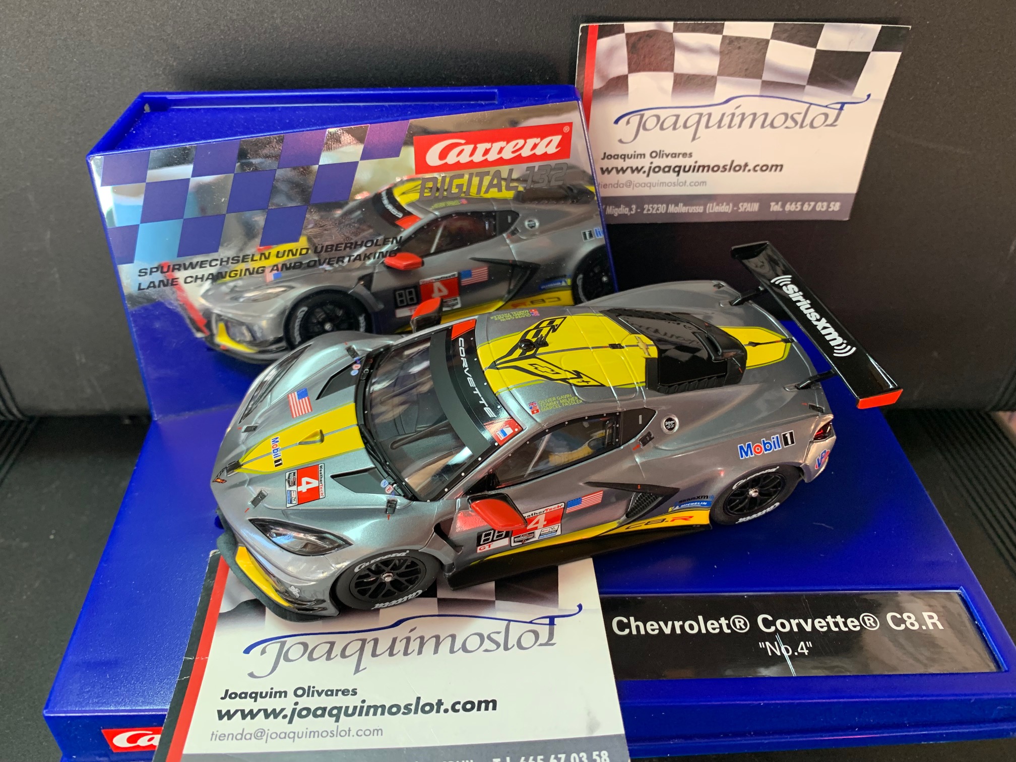 carrera digital 132 30961 chevrolet corvette c8.r "no.4"
