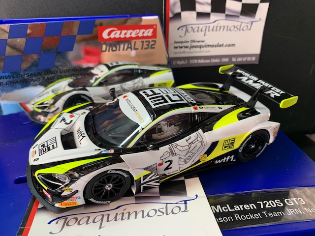carrera digital 132 30966 mclaren 720s gt3 "jenson rocket team j
