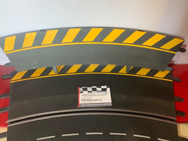 carrera evolution & digital 20563 pack 2 bordes 30º r3 usadas