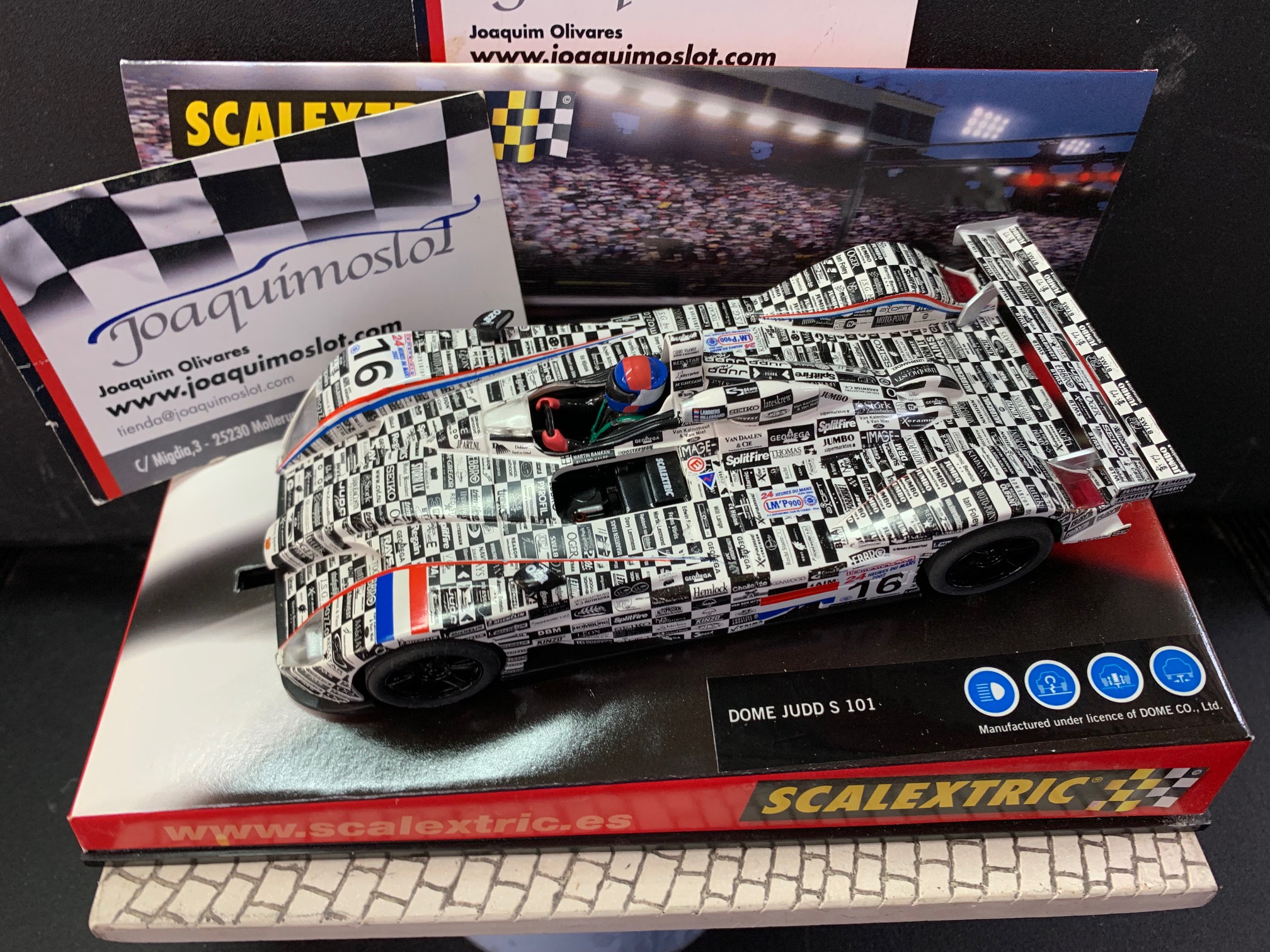 scalextric 6116 domme judd s 101 # 16 holland