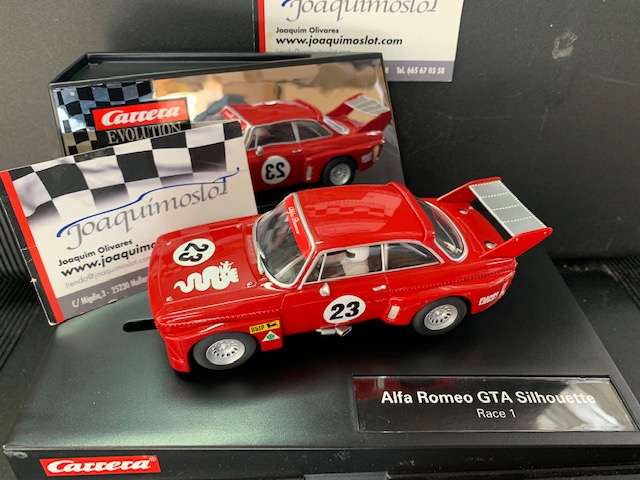 carrera evolution 27415 alfa romeo gta sillhouette race 1