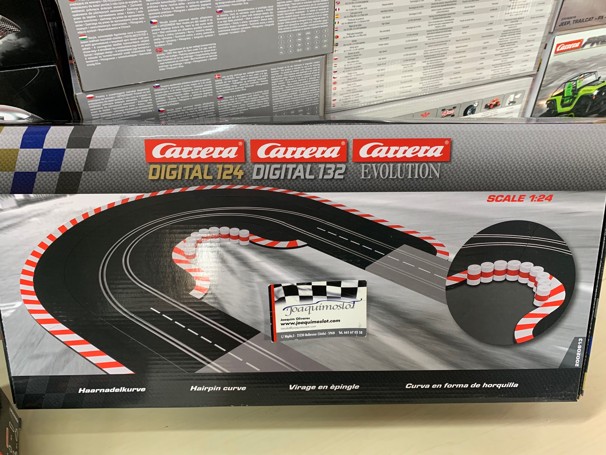 carrera digital 1/32 20613 horquilla chicane en curva