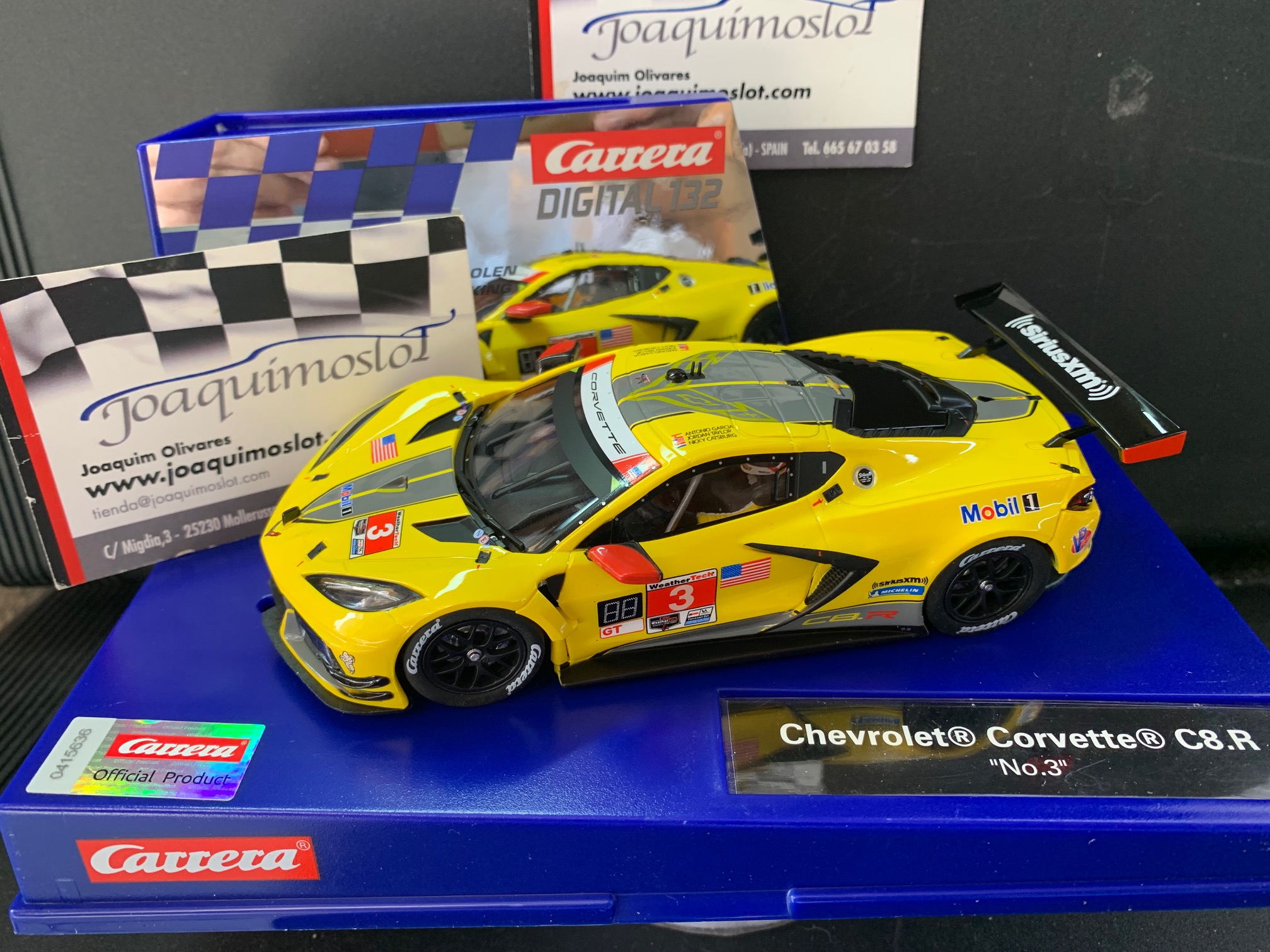 carrera digital 132 30960 chevrolet corvette c8.r "no.3"
