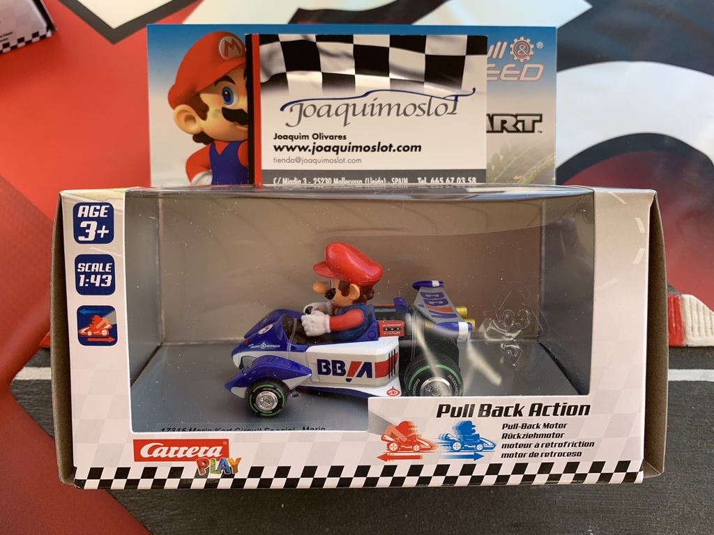 pull&speed 17315 nintendo mario kart 8 circuit special mar 1/43