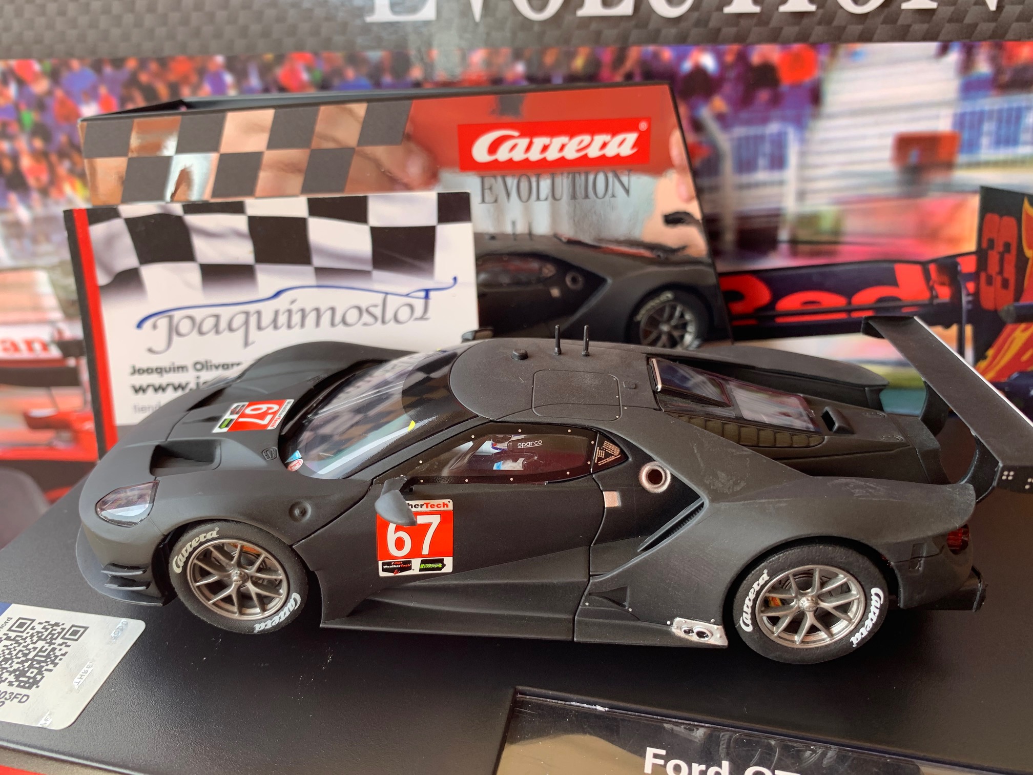 carrera evolution 27584 ford gt race car "no.67"