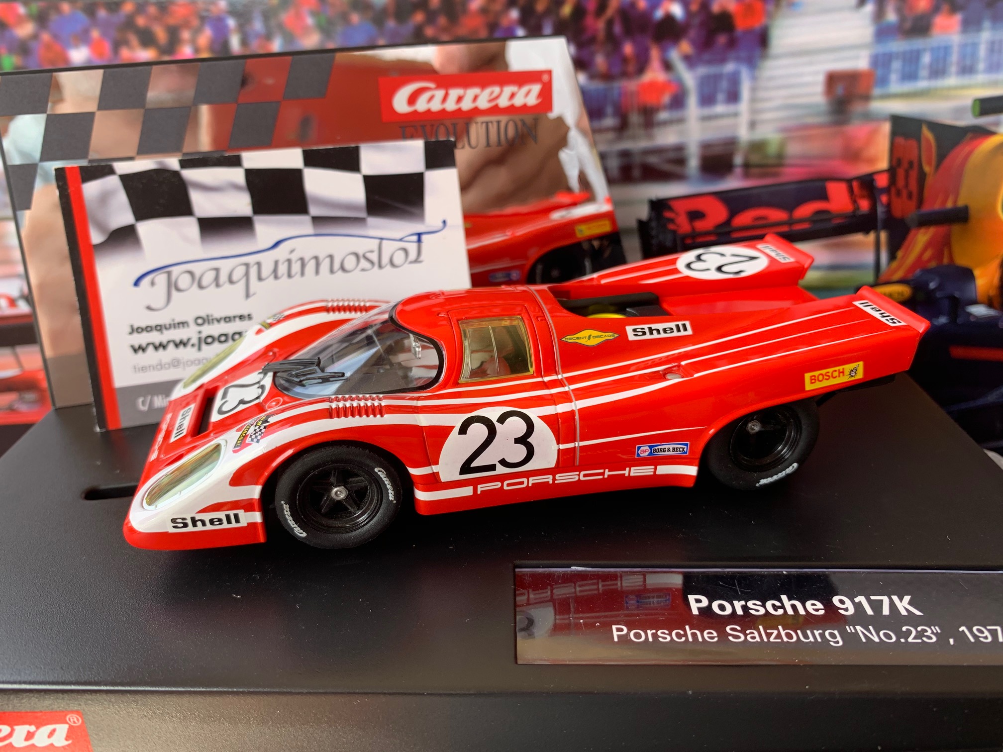 carrera evolution 27569 porsche 917k porsche salzburg "nº 23"