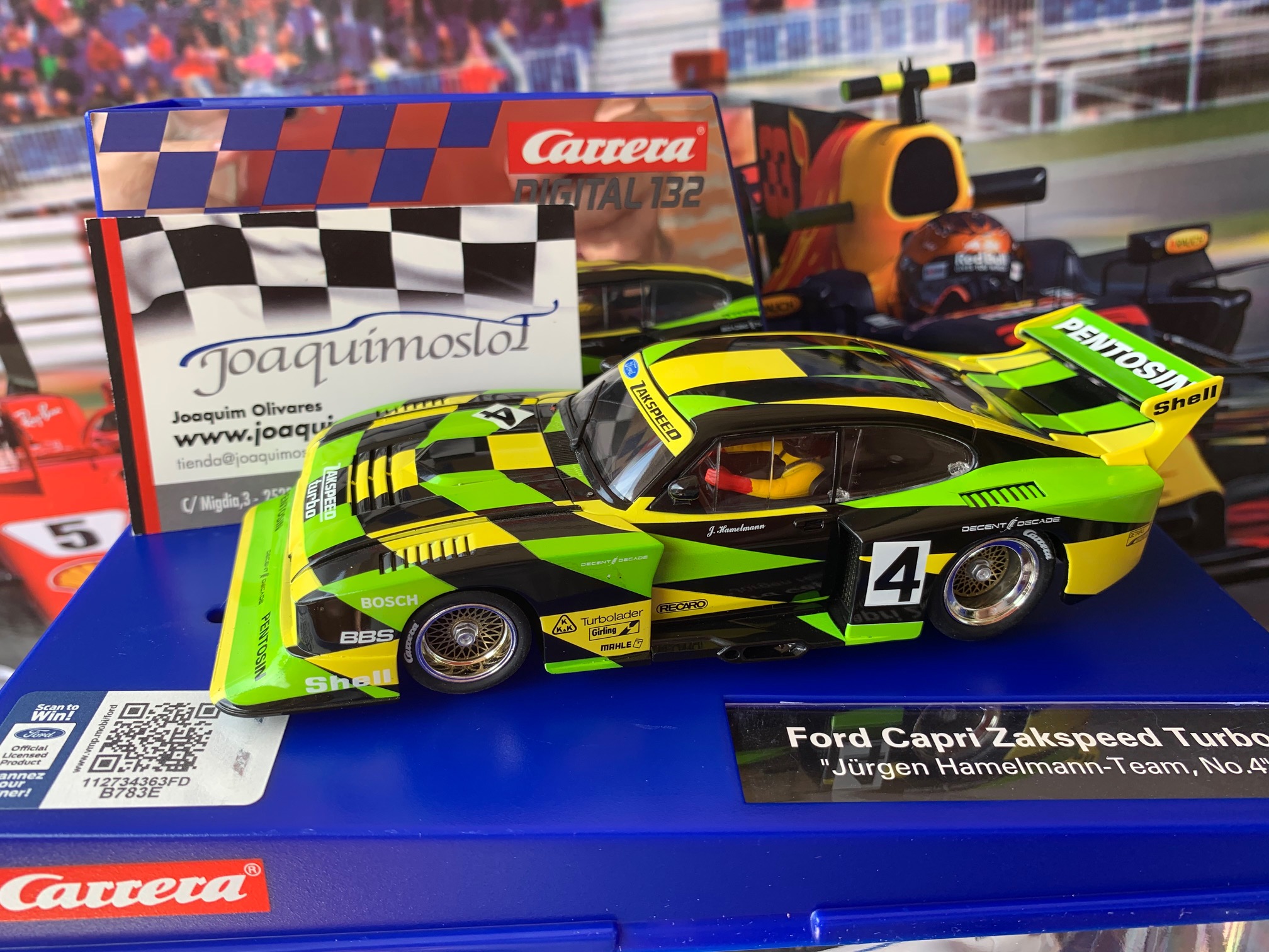 carrera digital 30832 ford capri zakspeed turbo