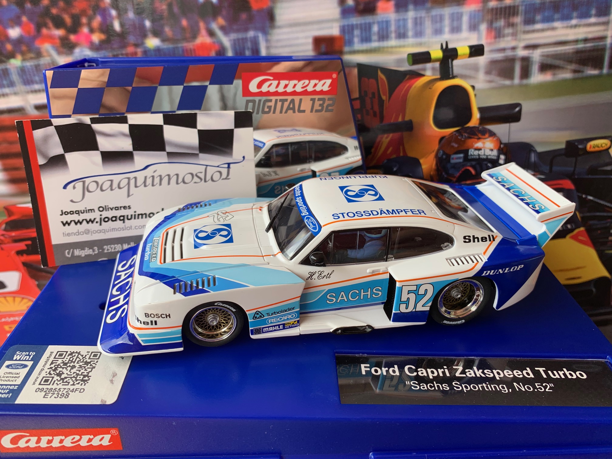 carrera digital 30831 ford capri zakspeed turbo