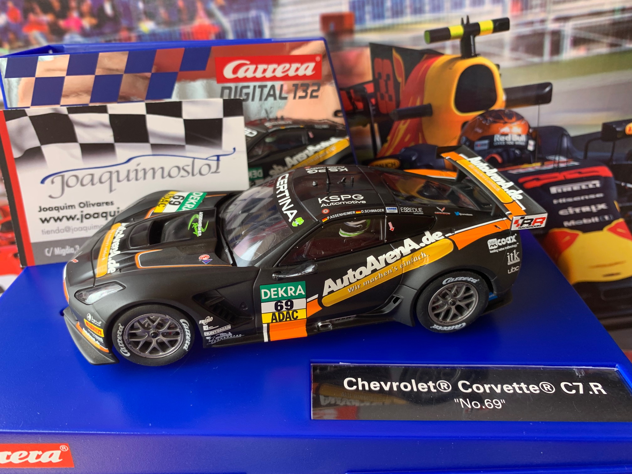 carrera digital 30845 chevrolet corvette c7.r callaway