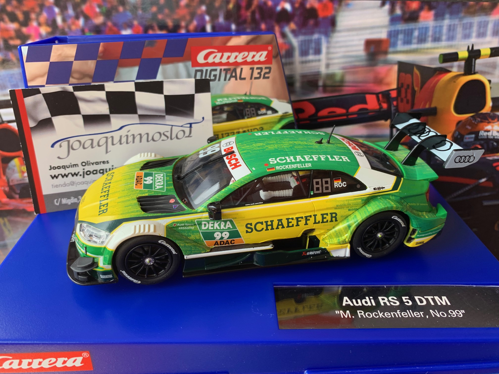 carrera digital 30836 audi rs 5 dtm "m. rockenfeller, no.99"