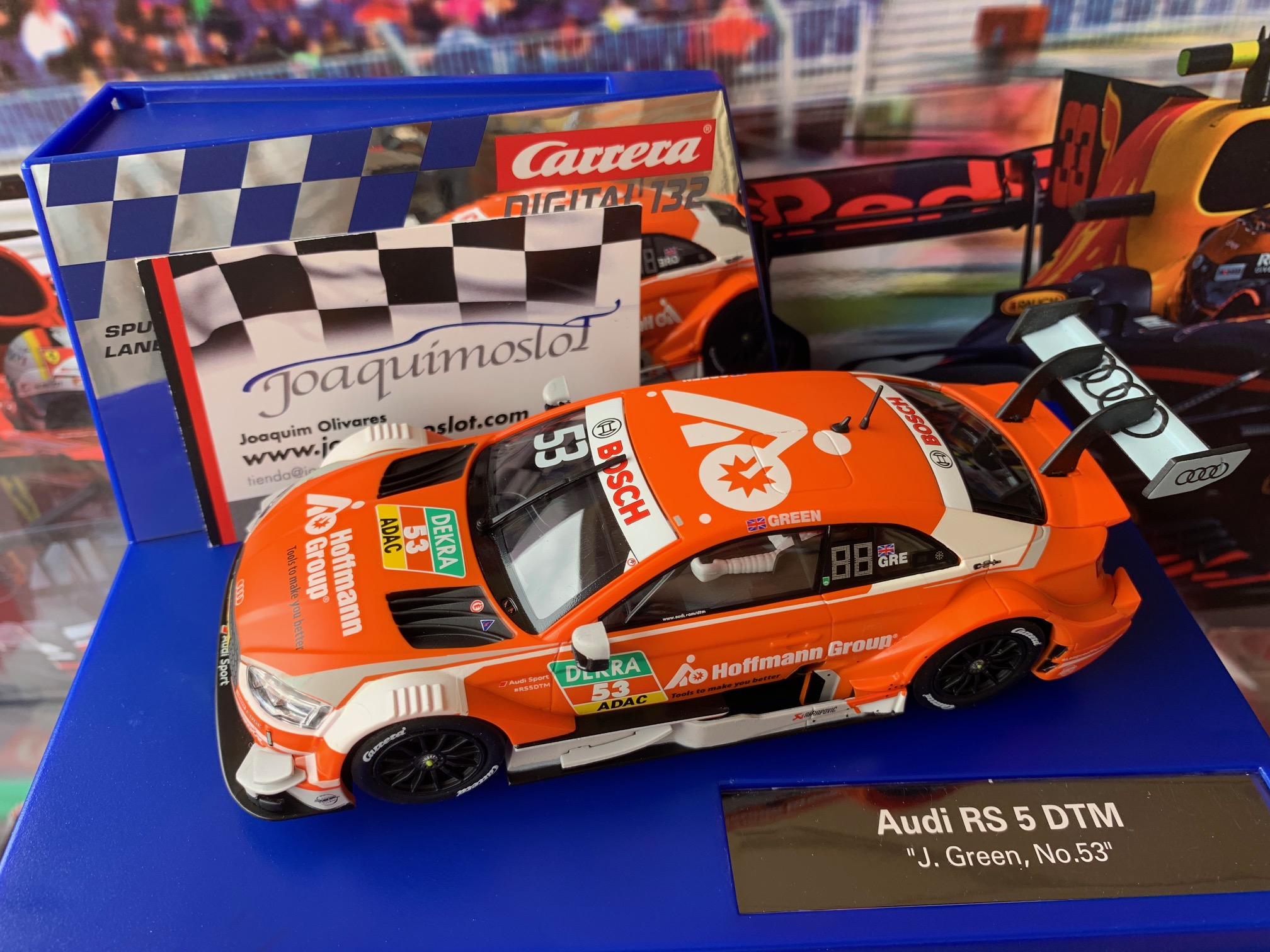 carrera digital 30837 audi rs 5 dtm "j. green, no.53"