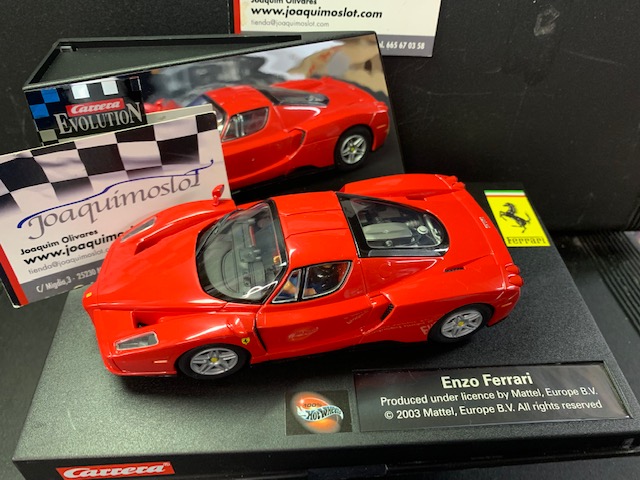 carrera evolution 25702 enzo ferrari rojo