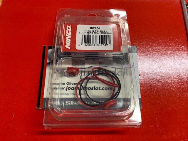 ninco 80254 correas de transmision 2 unid