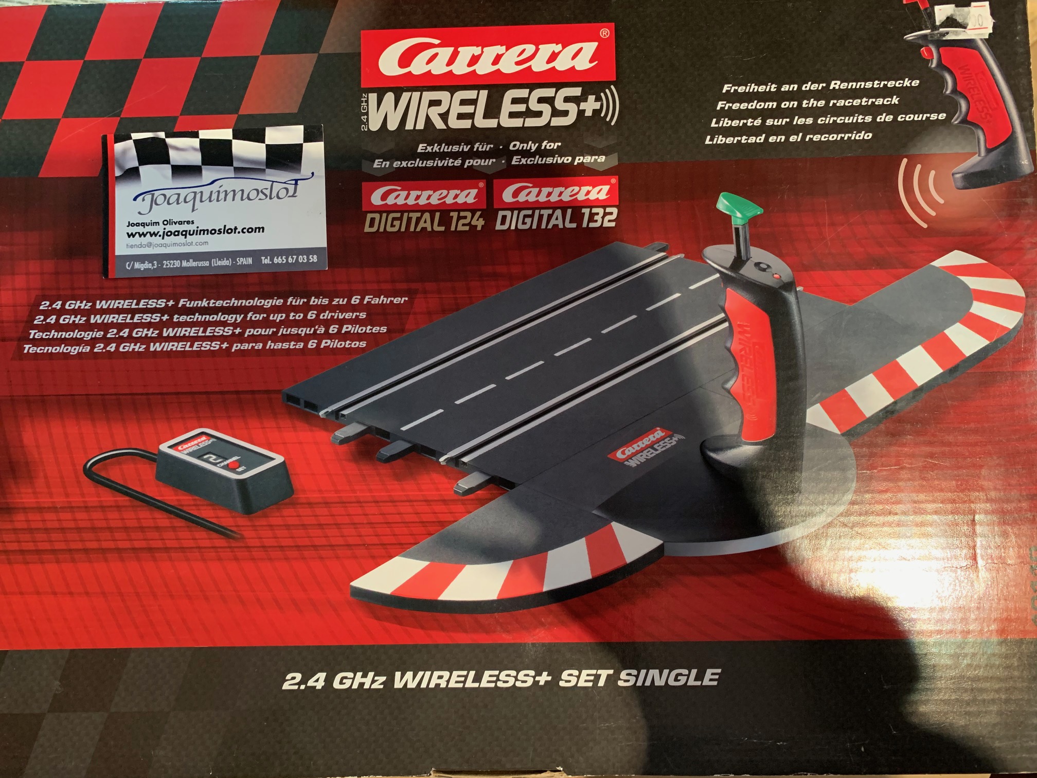 carrera 10 wireless + set single para digital 124 y 132 digital