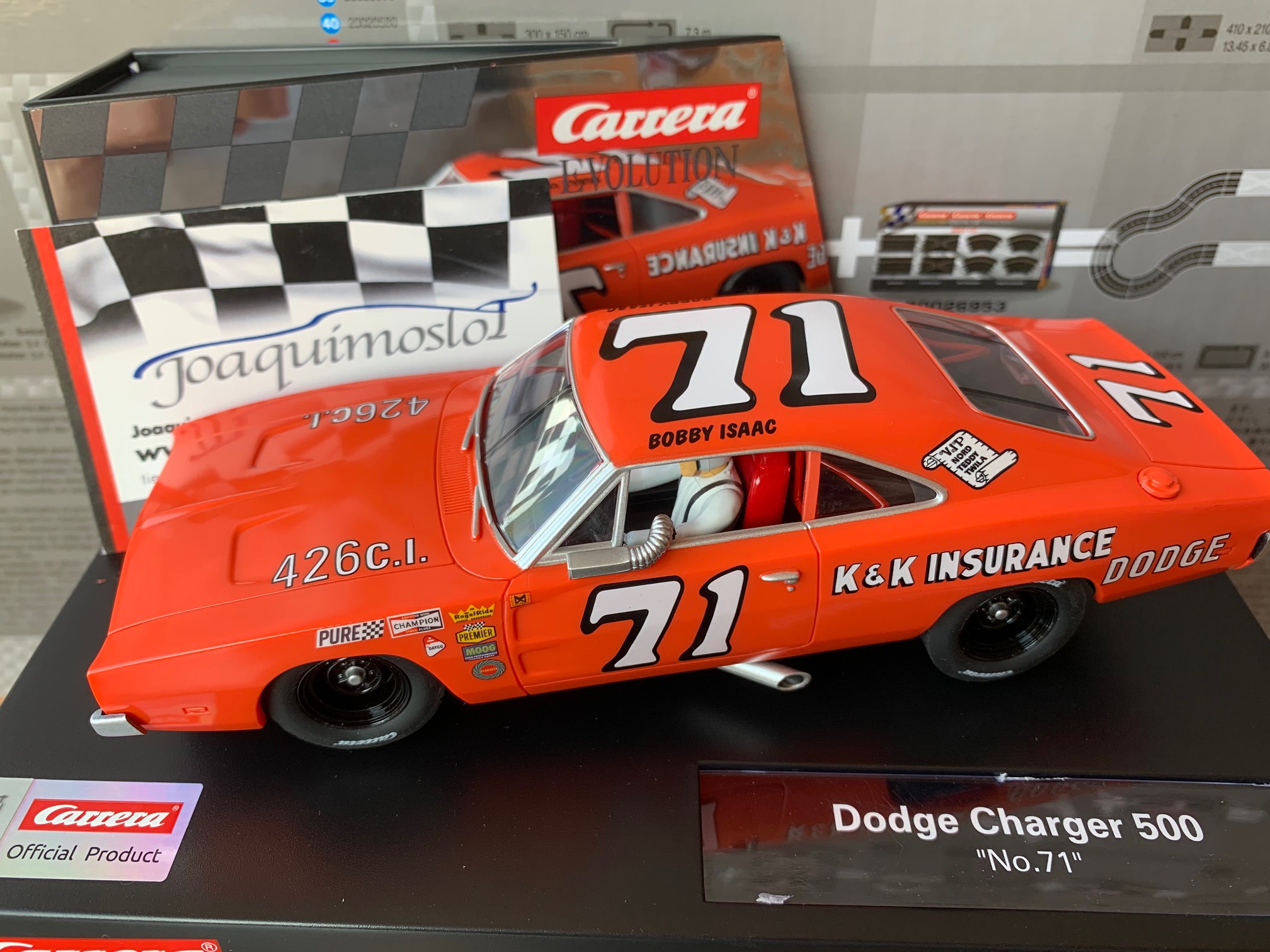 carrera evolution 27639 dodge charger 500 #71