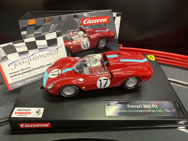 carrera 27570 ferrari 365 p2 maranello concesionarios ltd no 17