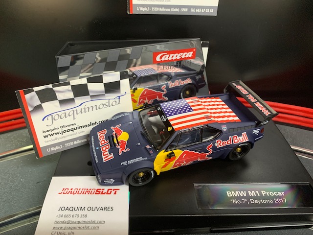 carrera evolution 27604 bmw m1 procar procar daytona 2017 nº 7