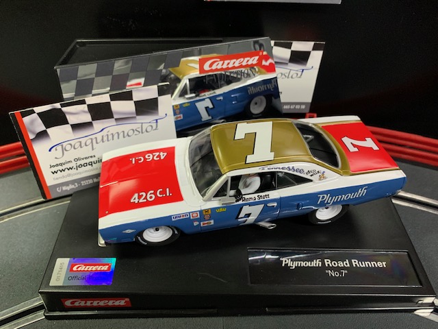 carrera evolution 27641 plymouth roadrunner "no.7"