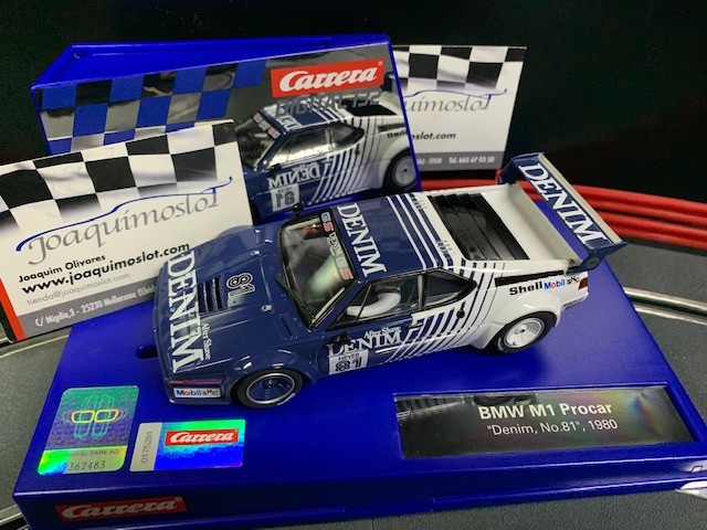 carrera digital 30925 bmw m1 procar nº81 1980