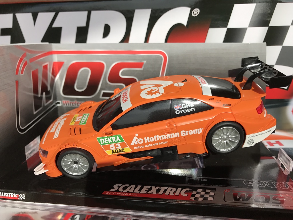 exclusivo audi a5 dtm "green " scalextric wos 2016
