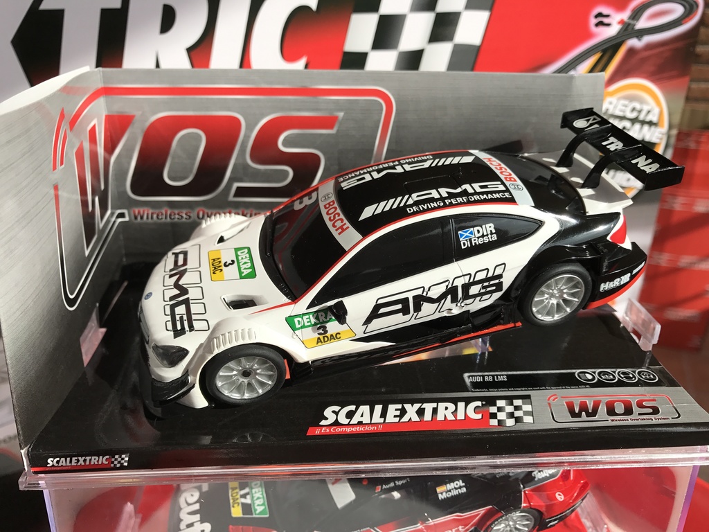 exclusivo mercedes amg dtm " di resta" scalextric wos 2016