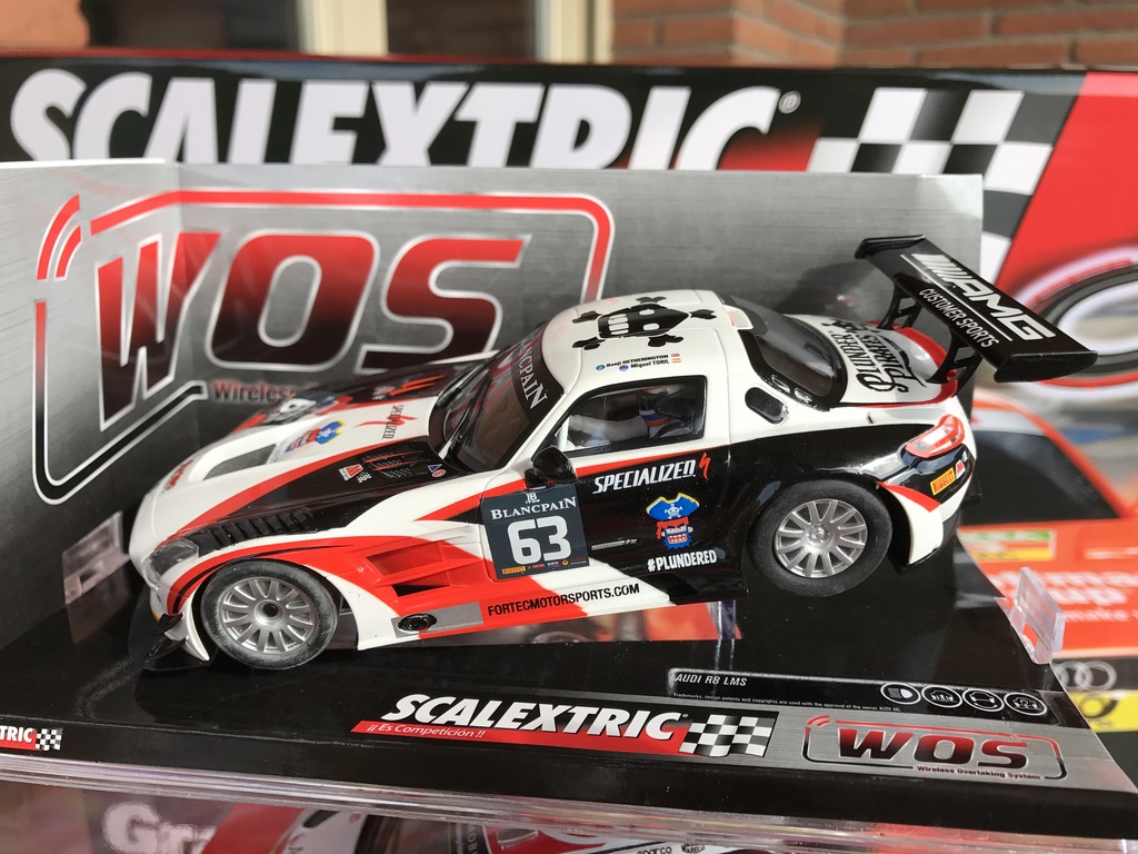 exclusivo mercedes sls scalextric wos " toril"