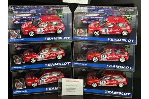 teamslot sre43 citroën zx 16v car rally caja catalunya 95