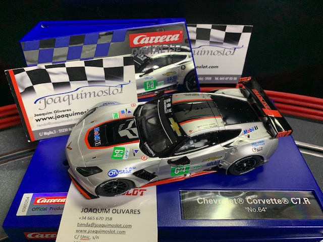 carrera digital 30934 chevrolet corvette c7 r nº64