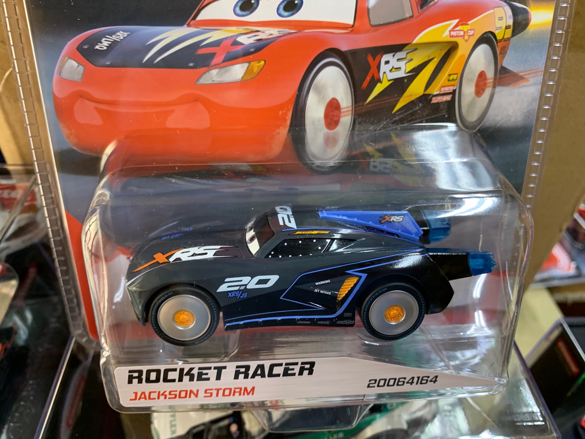 carrera go!!! 64164 disney pixar cars jackson tormenta rocket ra