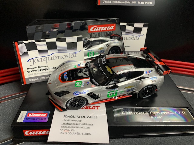 carrera evolution 27633 chevrolet corvette c7.r" n° 64"