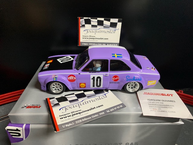 brm-128 ford escort mki erik berger racing #10 dalsland ring 196