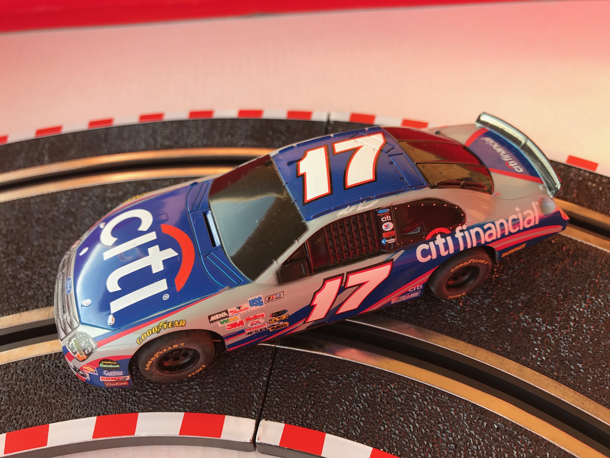 scalextric compford fusion nascar " citi financial" compact 1/43