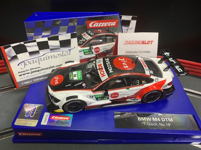 carrera digital 132 31017 bmw m4 dtm "t. glock, no.16"