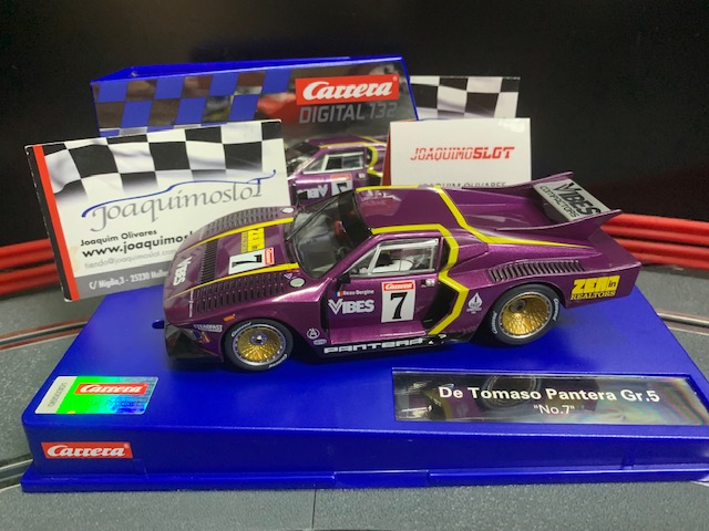 carrera digital 132 31044 de tomaso pantera "no.7"