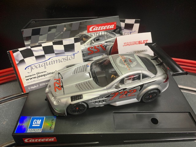 carrera evolution 27298 mercedes benz slr mclaren 722 gt
