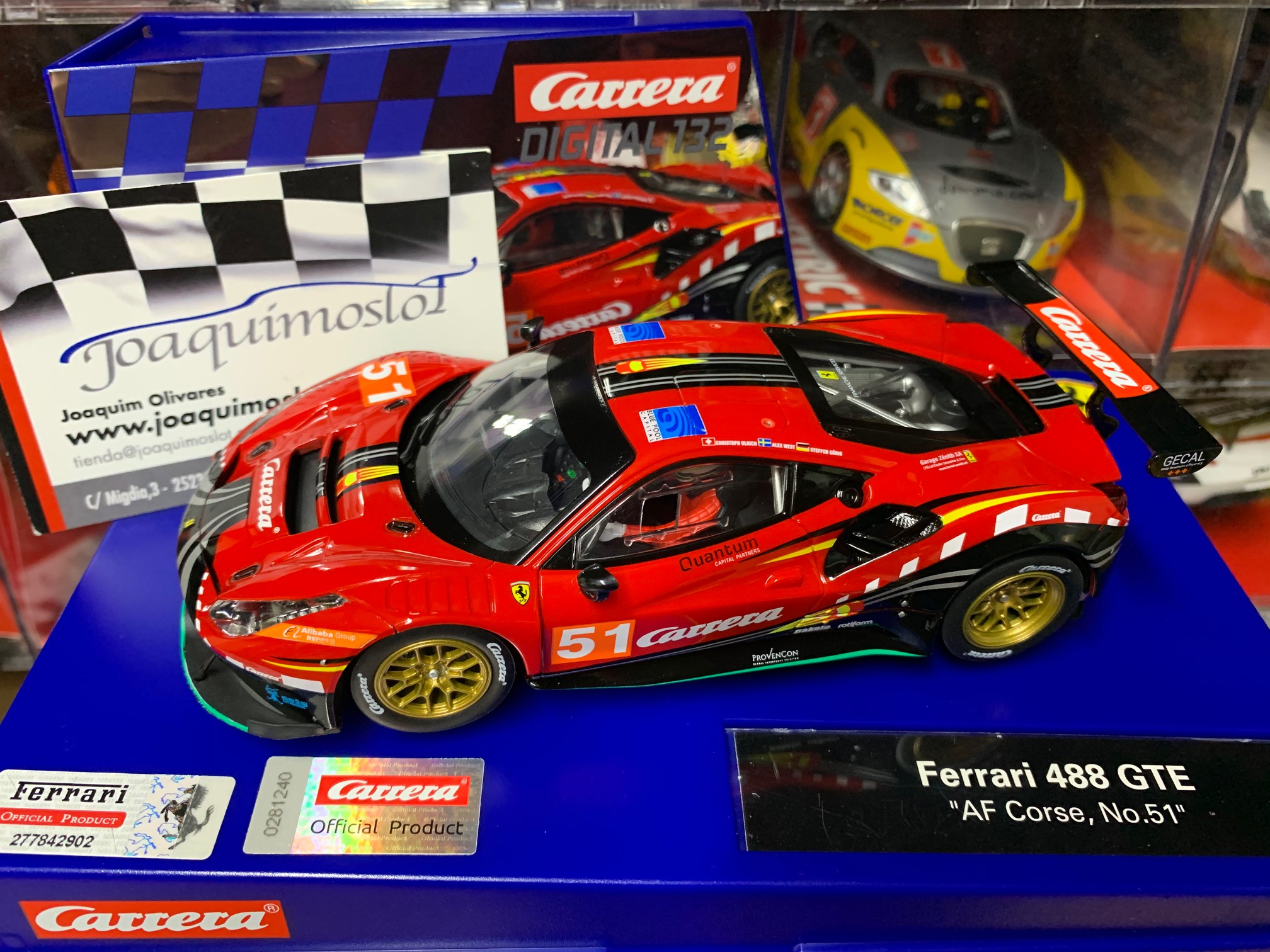 carrera digital 30948 ferrari 488 gte "carrera"