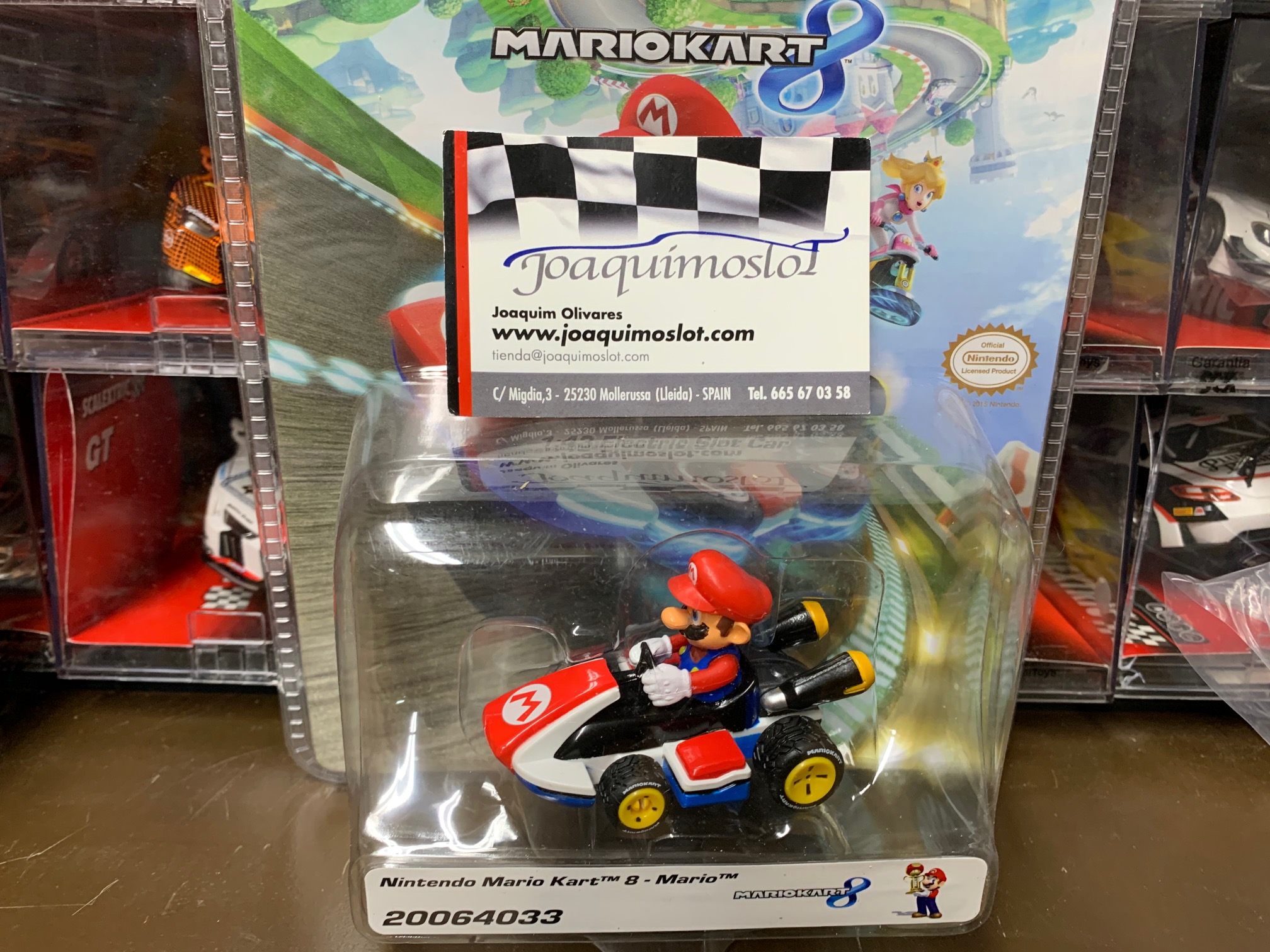 carrera go!!! 64033 nintendo mario kart 8 - mario