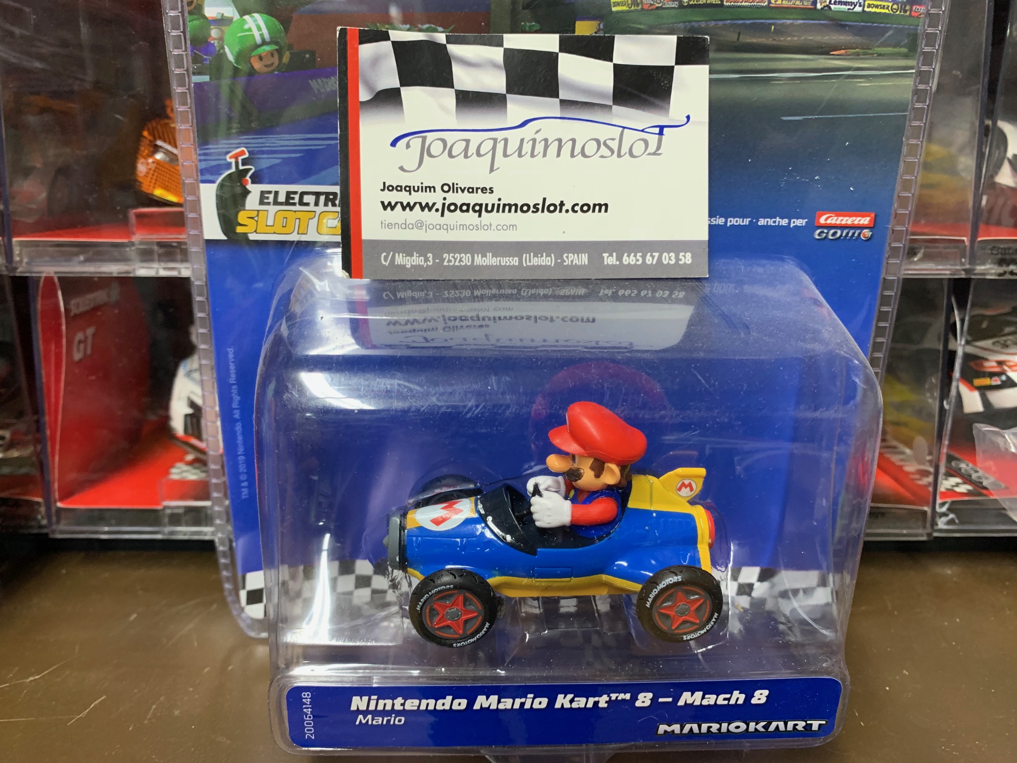 carrera go!! 64148 nintendo mario kart â™ 8 mach 8 mario