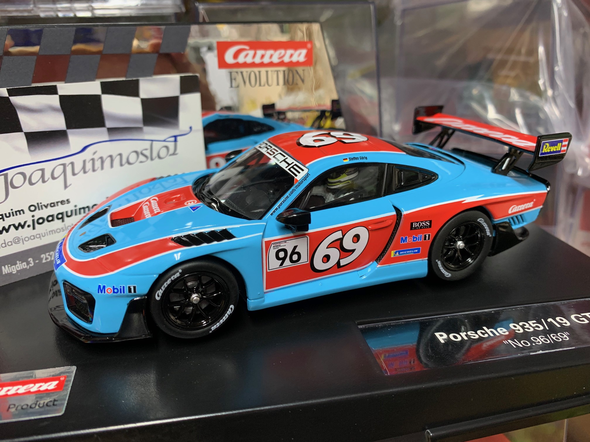 carrera evolution 27625 porsche 935 gt2 #96/69