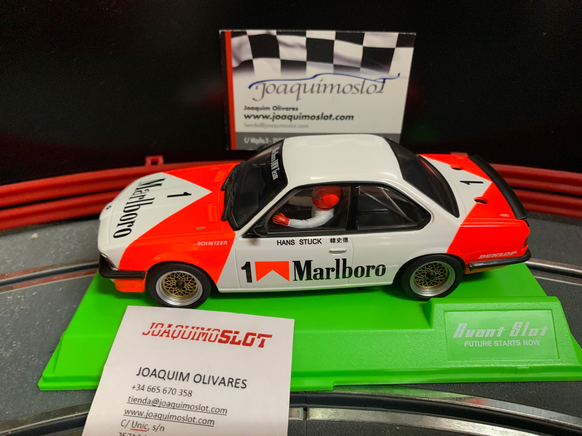 avant slot 51701 bmw 635 csl macau race guia 1984