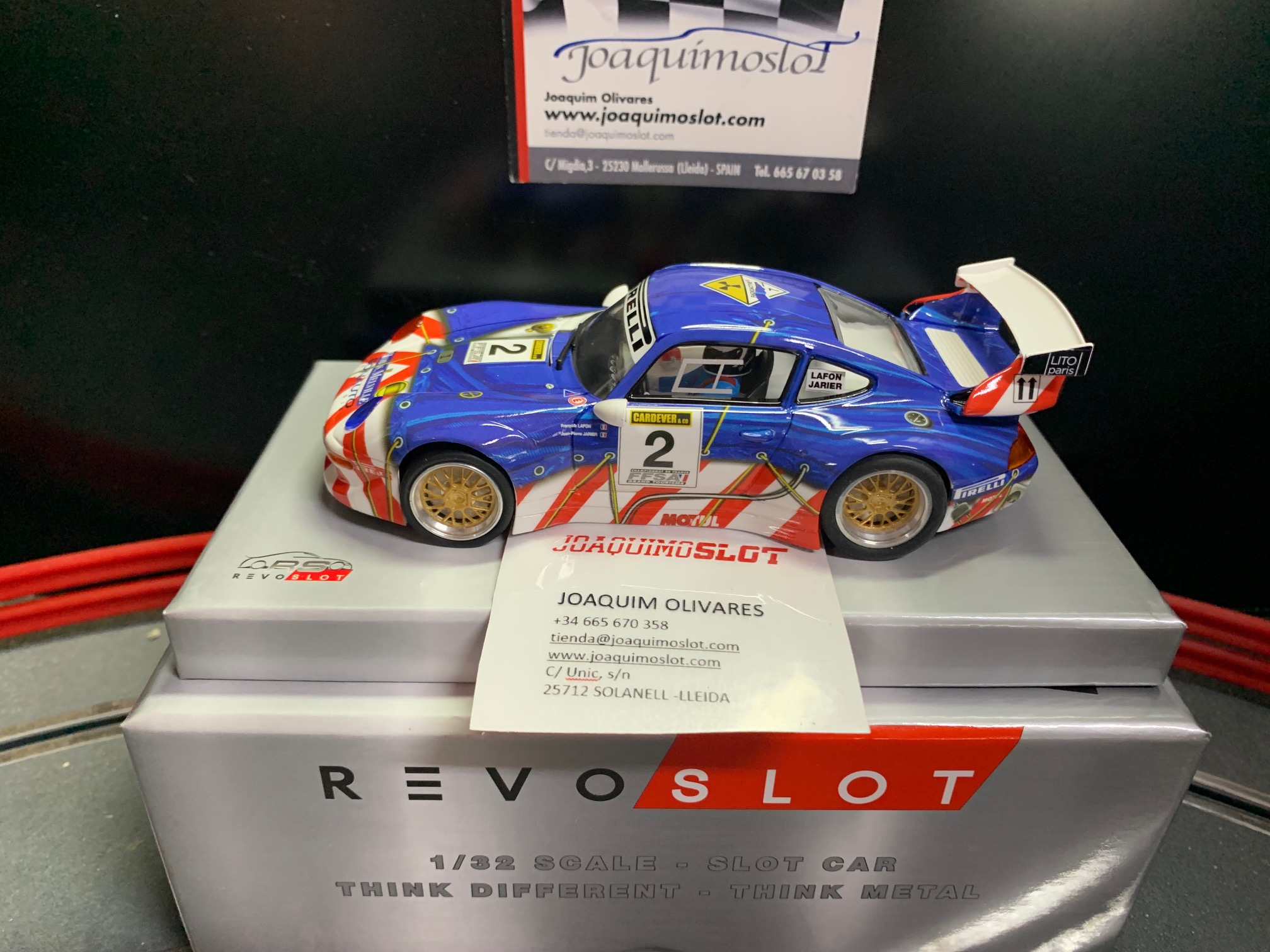 revoslot rs0114 porsche 911 gt2 - sonauto 1998 n.2