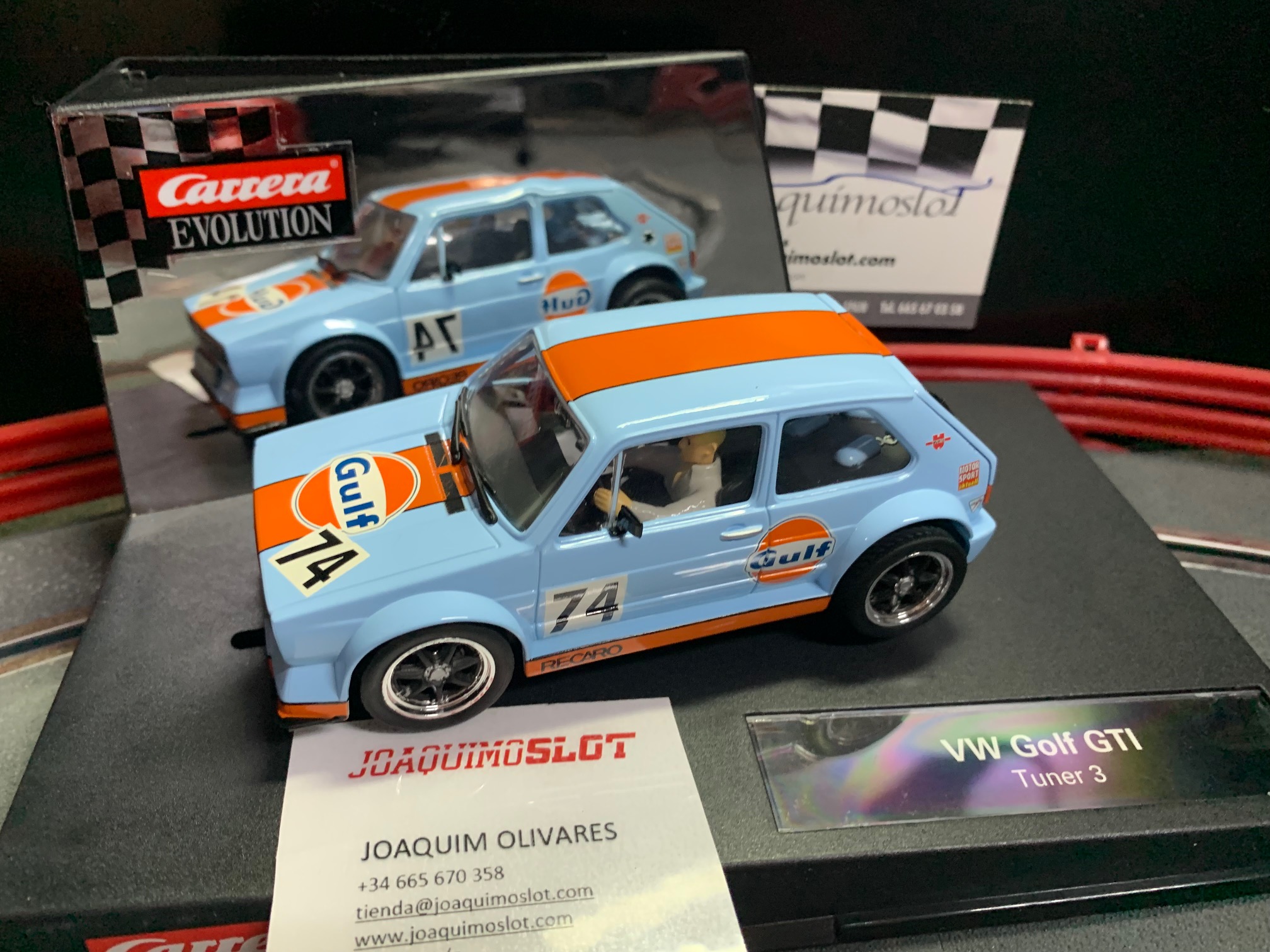 carrera evolution 27279 vw golf gti gulf