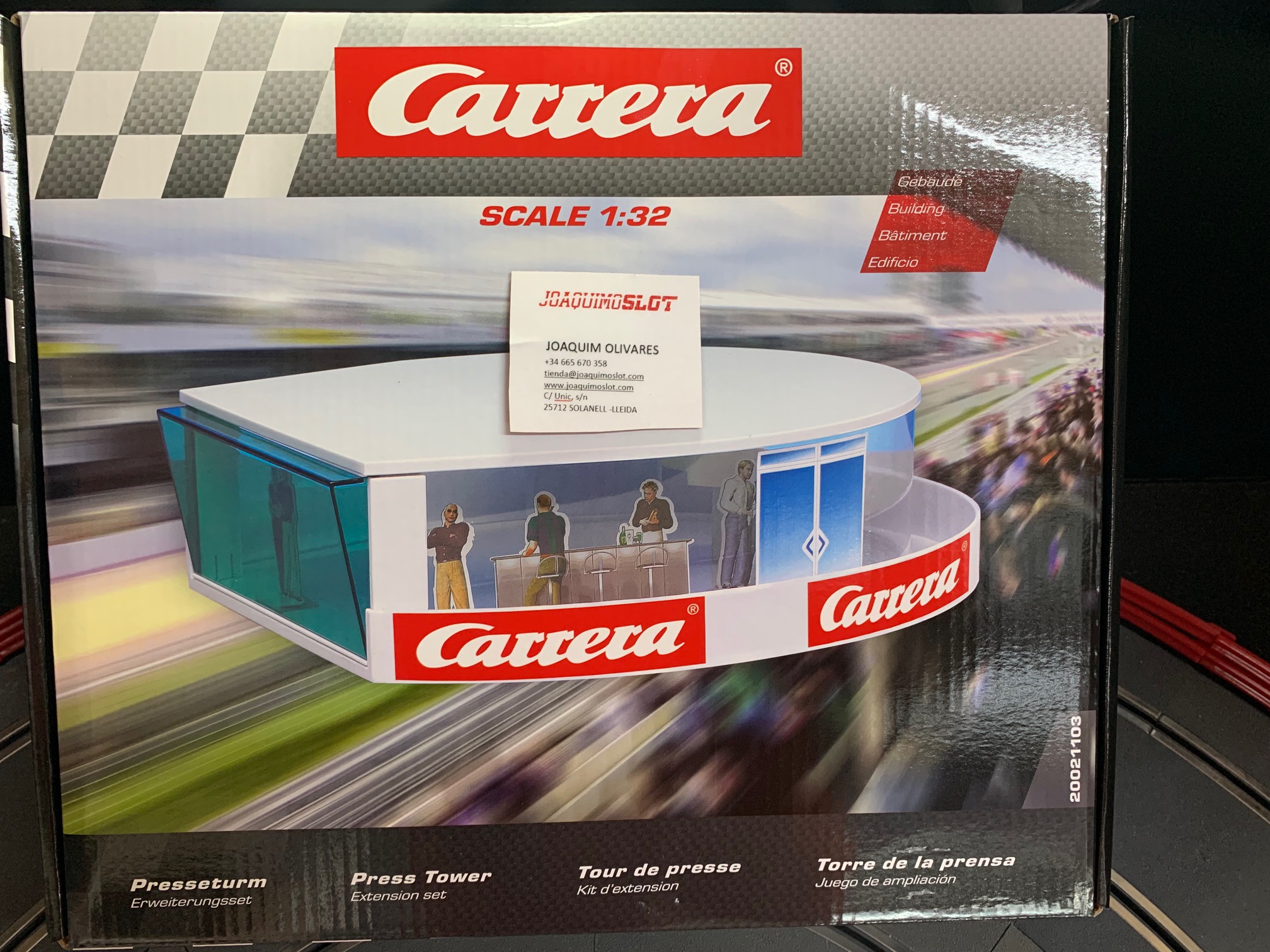 carrera 1/24 1/32 21103 torre de prensa