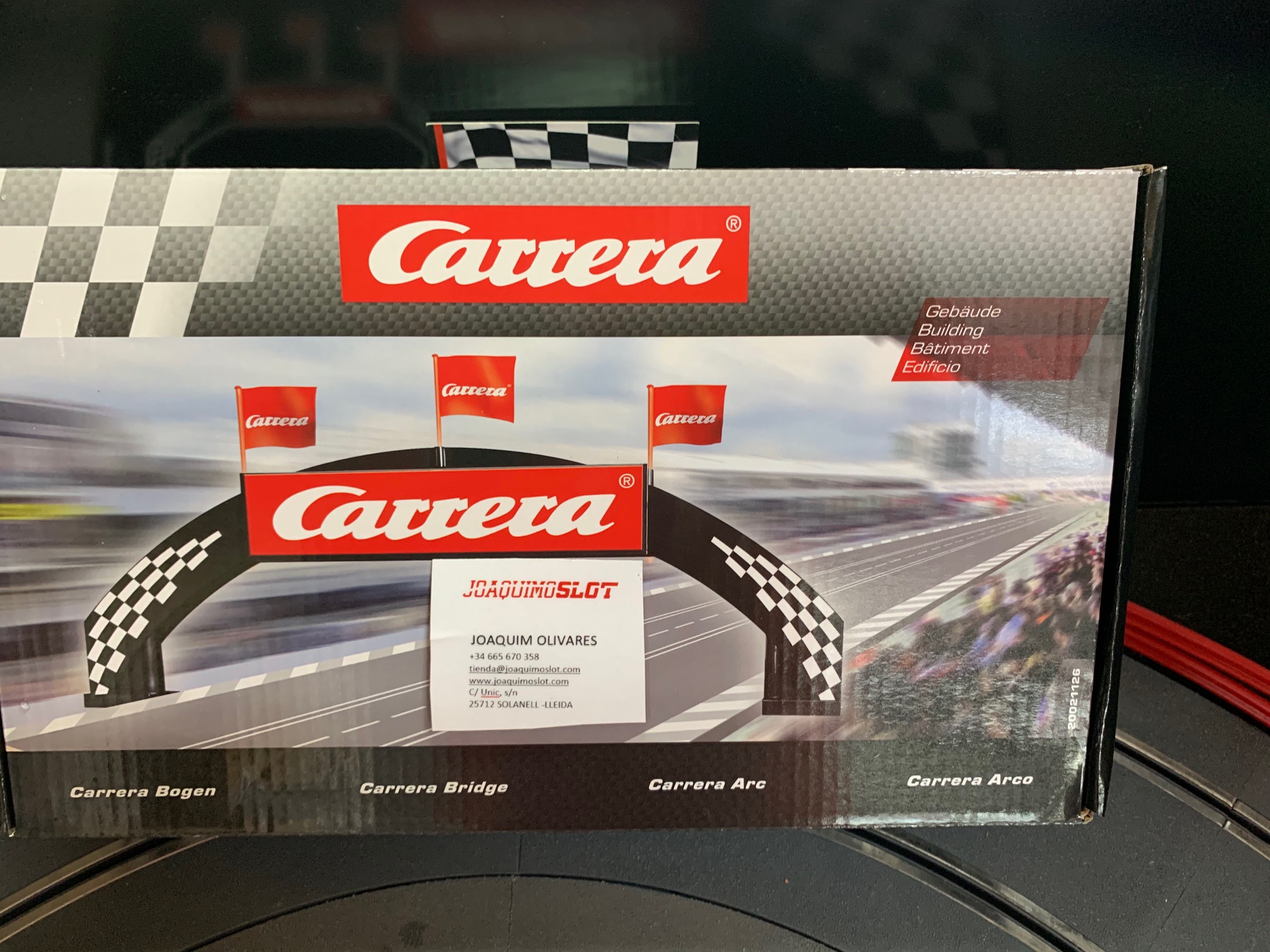 carrera 1/24 1/32 21126 arco puente