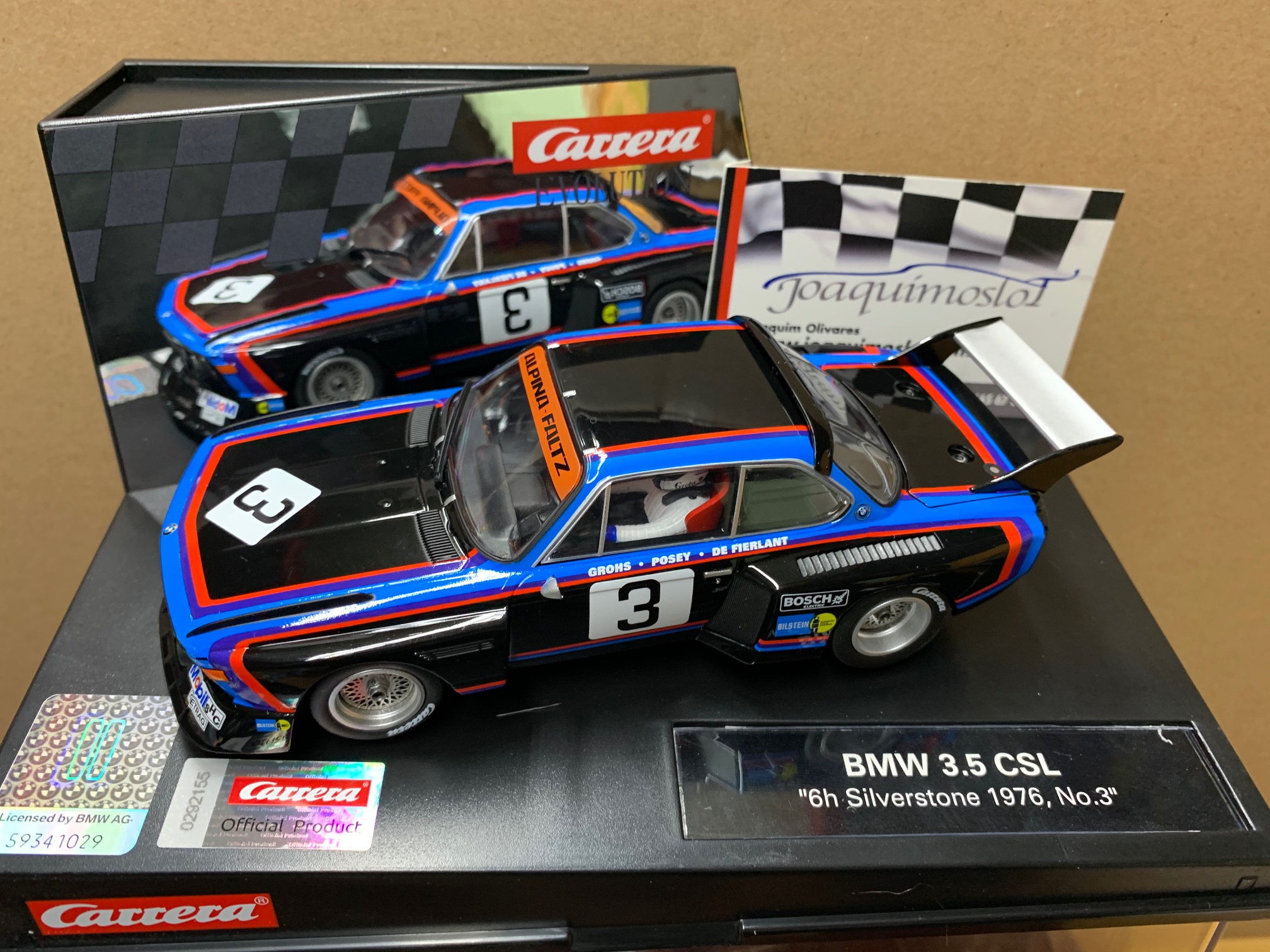 carrera evolution 27626 bmw 3.5 cs #3, 6h silverstone