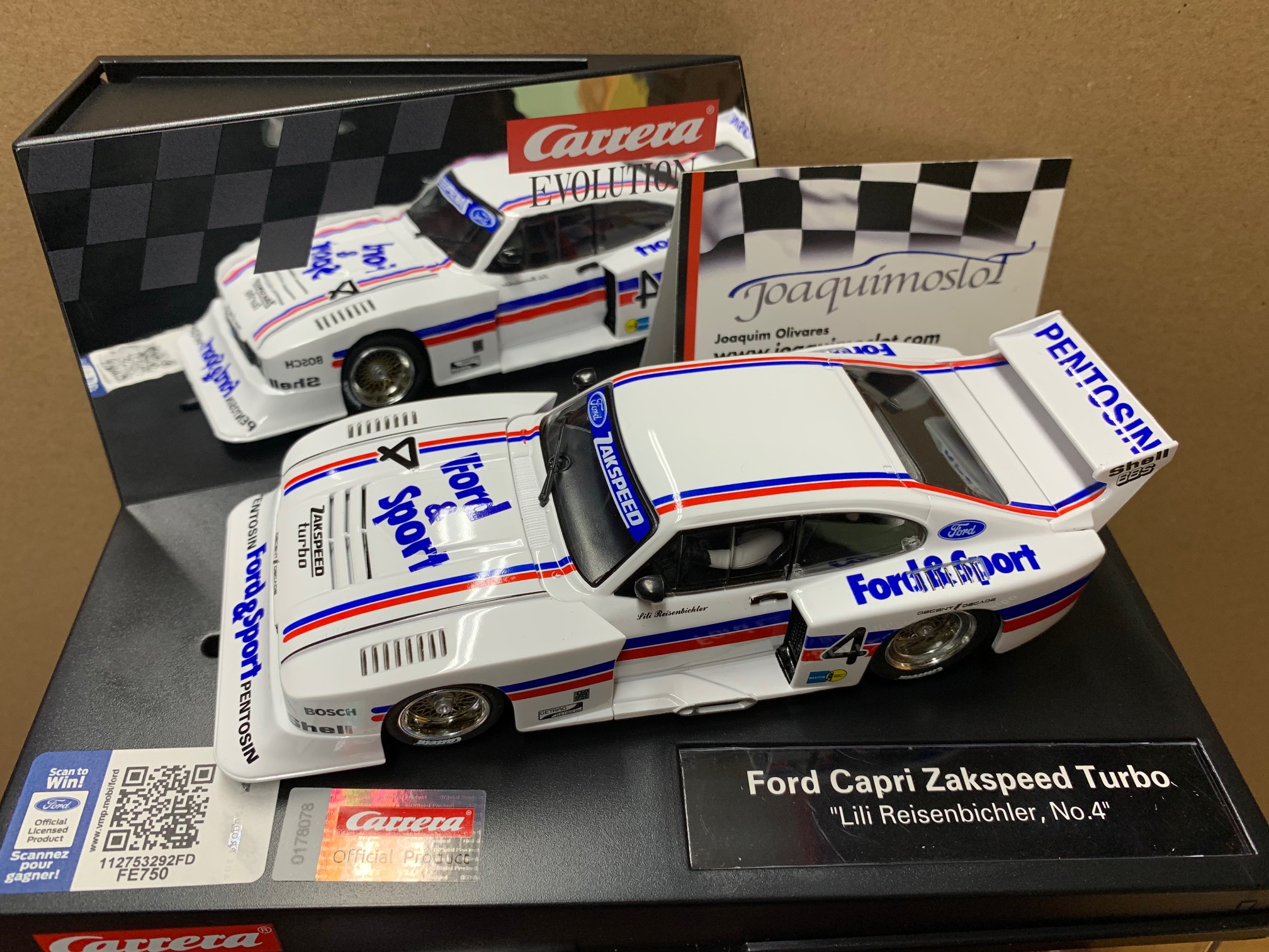 carrera evolution 27628 ford capri zakspeed turbo #4